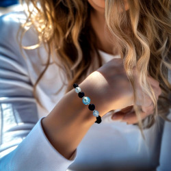 Bracelet Elodie bleu marine