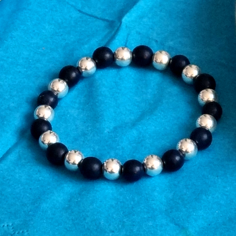 Bracelets bleus et célébrités 